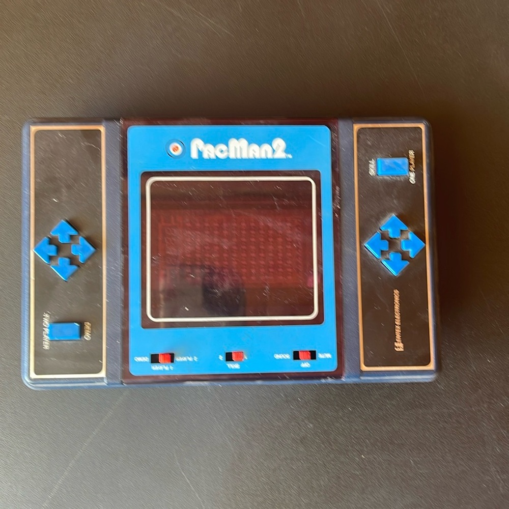 Hand held PacMan2 video game